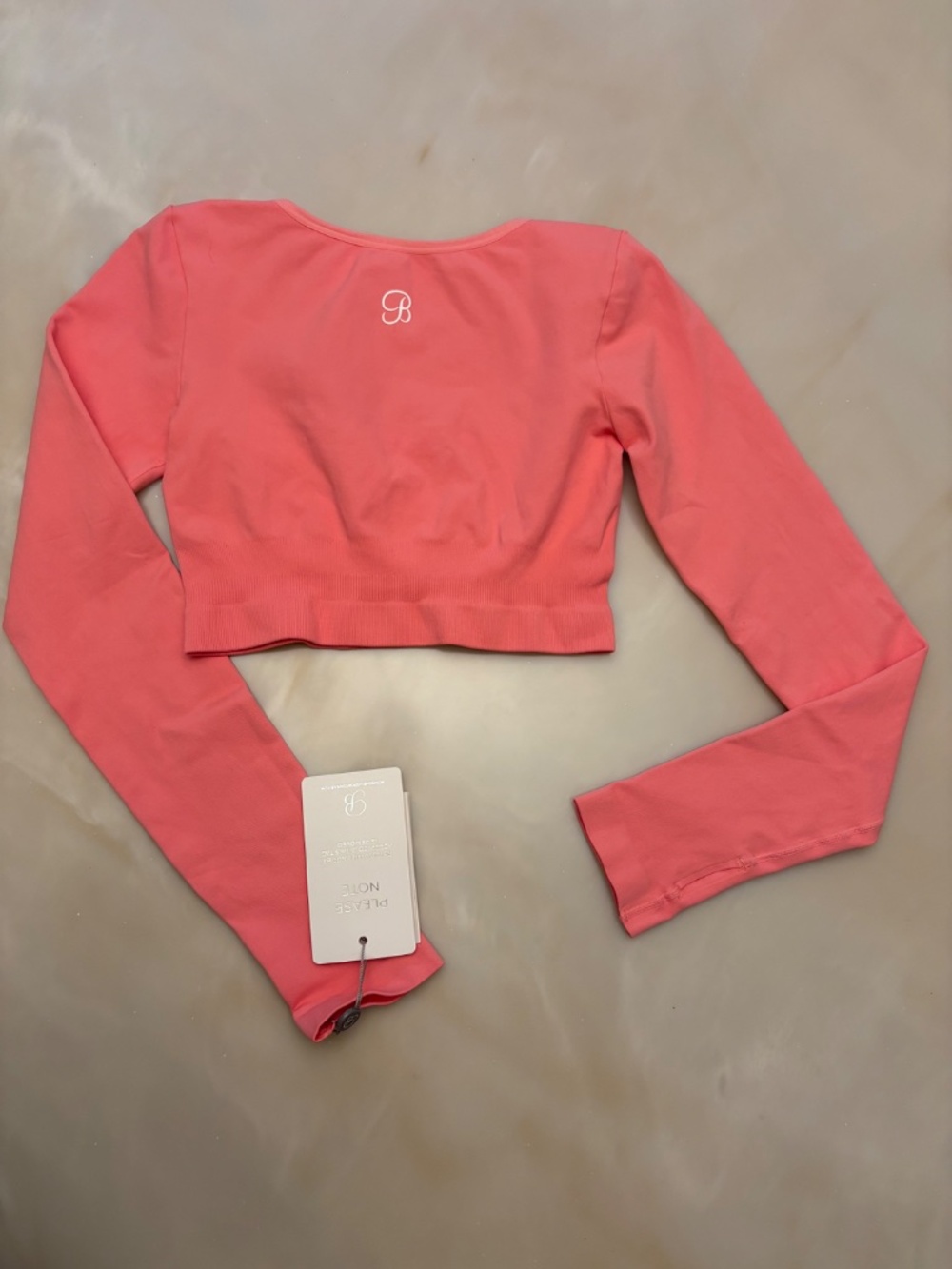 🩷Bombshell Sportswear Cropped Top Long Sleeve 🩷 - Picture 2 of 3